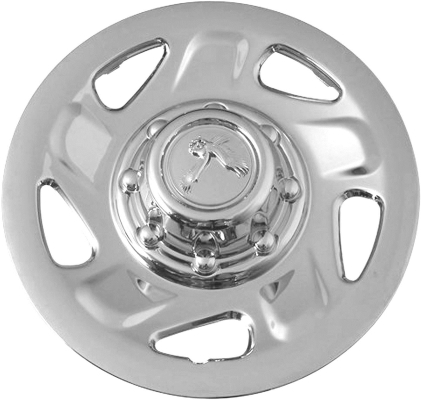 134c 16 Inch Aftermarket Chrome Dodge Pickup Truck/Van Hubcaps/Wheel Covers Set