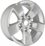 ALY2448U20 Dodge Ram 1500 Wheel/Rim Silver Painted #1UB12GSAAA