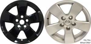 IMP-2236GB Dodge Ram 1500 Black Wheel Skins (Hubcaps/Wheelcovers) 20 Inch Set