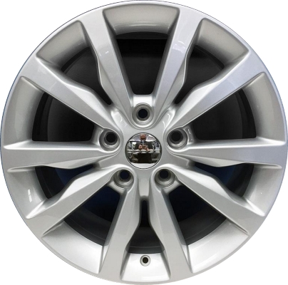 Dodge Durango 2014-2025 powder coat silver 18x8 aluminum wheels or rims. Hollander part number ALY2492U20, OEM part number 1XC16GSAAA, 1XC16GSAAB, 1XC16GSAAC, 1XC16GSAAD.