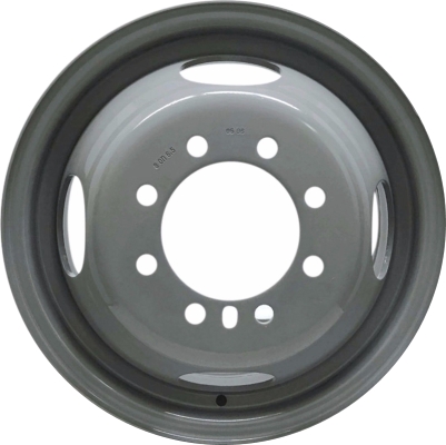 Ford E-350 DRW 2007-2025, E-450 DRW 2007-2025 powder coat grey or white 16x6 steel wheels or rims. Hollander part number STL3872U, OEM part number 8C2Z1015G.