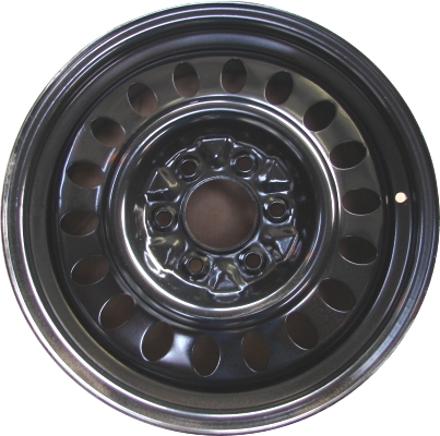 STL5134 Chevrolet Trailblazer, GMC Envoy Wheel/Rim Steel Black