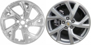 IMP-452X Chevrolet Equinox Chrome Wheel Skins (Hubcaps/Wheelcovers) 18 Inch Set
