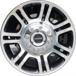 ALY3845U45/3951 Ford F-250, F-350 Wheel/Rim Black Machined #DC3Z1007A