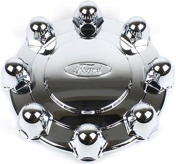 C3423 Ford F-450, F-550 Front Chrome Center Cap #YC3Z1130AA