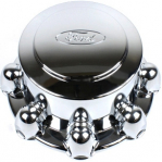 C3424 Ford F-450, F-550 Rear OEM Chrome Center Cap #YC3Z1130CA