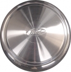 C3035 Ford E-150, E-250, E-350 SRW OEM Stainless Steel Dogdish Center Cap #F2UZ1015C