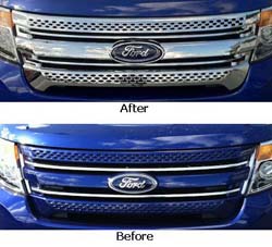 Chrome grills for ford explorer #6