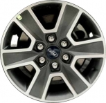 ALY3999U30/3997 Ford F-150 Wheel/Rim Charcoal Machined #FL341007CS