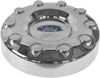 C99365-17 Ford F-450, F-550, F-600 Front Chrome Center Cap #HC3Z1130V