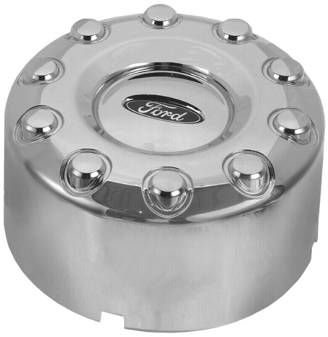 C99364R Ford F-450, F-550, F-600 Rear OEM Chrome Center Cap #HC3Z1130X