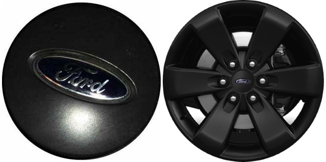 C3896 Ford F-150 FX2, FX4 OEM Matte Black Center Cap#CL3Z1130B