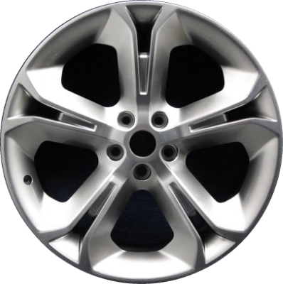 Ford Taurus 2010-2012 powder coat hyper silver 20x8 aluminum wheels or rims. Hollander part number ALY3821, OEM part number AG1Z1007D, BG1Z1007D.