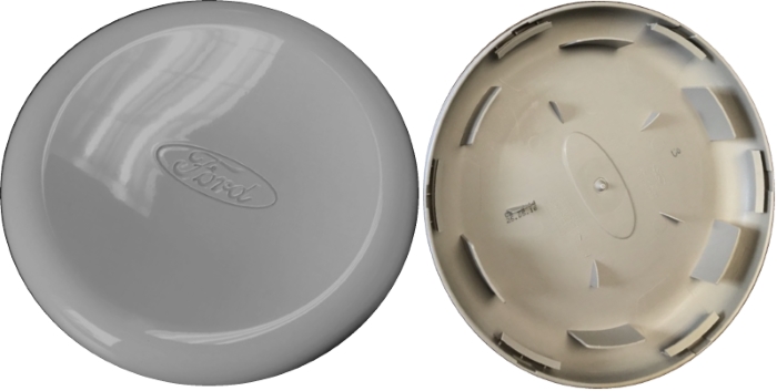 C10050U20 Ford Transit 350 HD DRW OEM Silver Center Cap #CK4Z1130E