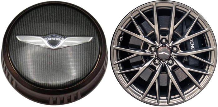 C70930/70931 Genesis G80 OEM Center Cap #52960-B1100