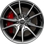 ALY70962 Genesis G70 Wheel/Rim Grey Machined #52910G9250