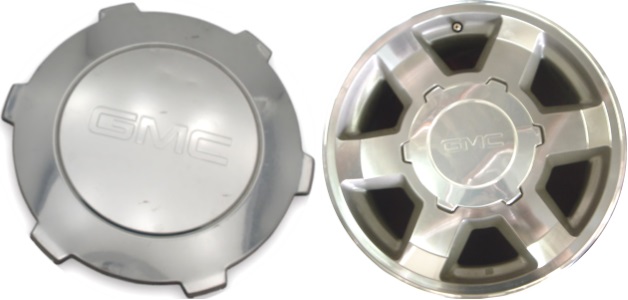 C5242 GMC Yukon 1500 OEM Polished Center Cap #9594521