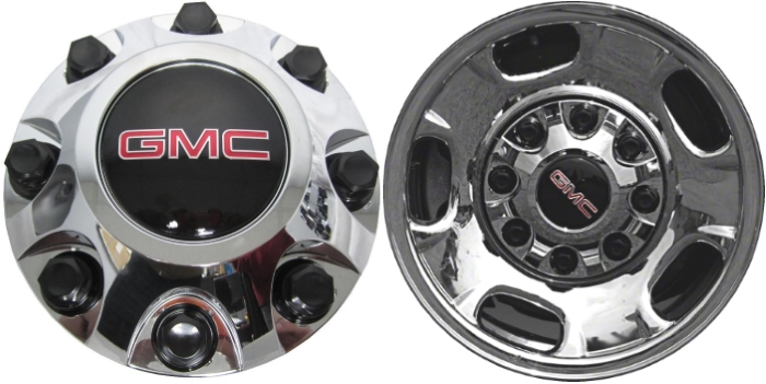 C5499-GMC Sierra 2500, 3500 OEM Chrome Center Cap #9597826