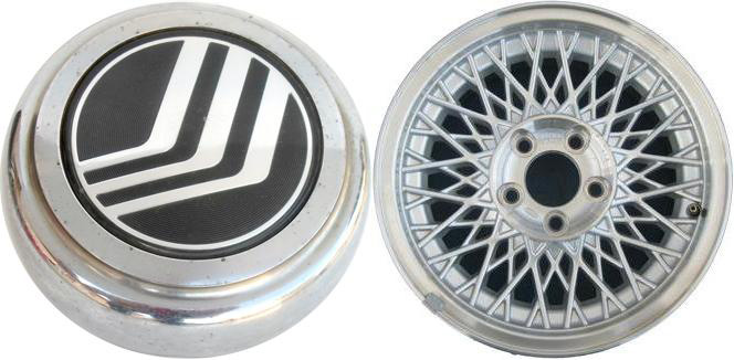 06-11 Mercury Grand Marquis Aluminum Wheel Silver Painted Center hubcap oem