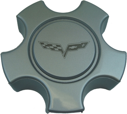 C5101 Chevrolet Corvette OEM Grey Center Cap #9593611