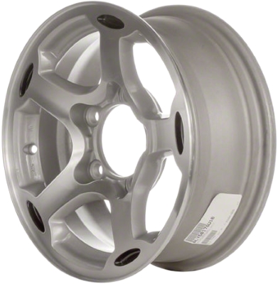 Chevrolet Tracker 2001-2004 machined 15x6 aluminum wheels or rims. Hollander part number ALY60178, OEM part number 91176259.