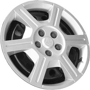 Saturn Relay 2005, Plastic 6 Spoke, Single Hubcap or Wheel Cover For 17 Inch Steel Wheels. Hollander Part Number H6022.