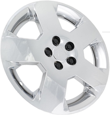 Saturn Aura 2007-2010, Plastic 5 Spoke, Single Hubcap or Wheel Cover For 17 Inch Steel Wheels. Hollander Part Number H6027.
