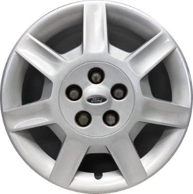 Ford Taurus 2005-2007, Plastic 7 Spoke, Single Hubcap or Wheel Cover For 16 Inch Steel Wheels. Hollander Part Number H7043.