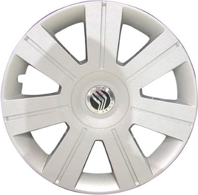 Mercury Milan 2006-2009, Plastic 7 Spoke, Single Hubcap or Wheel Cover For 16 Inch Steel Wheels. Hollander Part Number H7045.