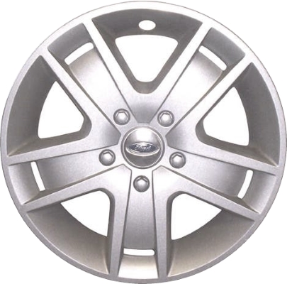 Ford Mustang 2006, Plastic 5 Split Spoke, Single Hubcap or Wheel Cover For 16 Inch Steel Wheels. Hollander Part Number H7049.