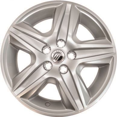 Mercury Milan 2010-2011, Plastic 5 Spoke, Single Hubcap or Wheel Cover For 17 Inch Steel Wheels. Hollander Part Number H7053.