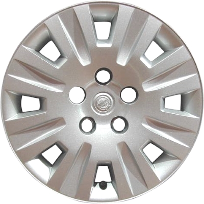 Chrysler Pacifica 2005-2007, Plastic 8 Spoke, Single Hubcap or Wheel Cover For 17 Inch Steel Wheels. Hollander Part Number H8024.