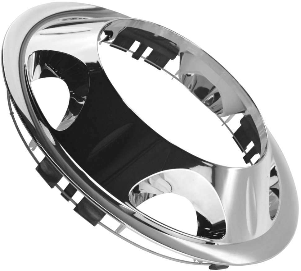 GMC Sierra 3500 DRW 2011-2025, Plastic 5 Hole, Single Hubcap or Wheel Cover For 17 Inch Front Steel Wheel. Hollander Part Number H3289F.