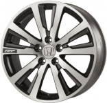 ALY64067 Honda Civic HFP Wheel/Rim Charcoal Machined #08W18TR0100A