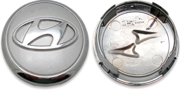 C70740 Hyundai Elantra OEM Silver/Chrome Center Cap #52960-2H700