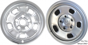 IMP-88X/739PC Dodge Ram 1500 Chrome Wheel Skins (Hubcaps/Wheelcovers) 17 Inch Set