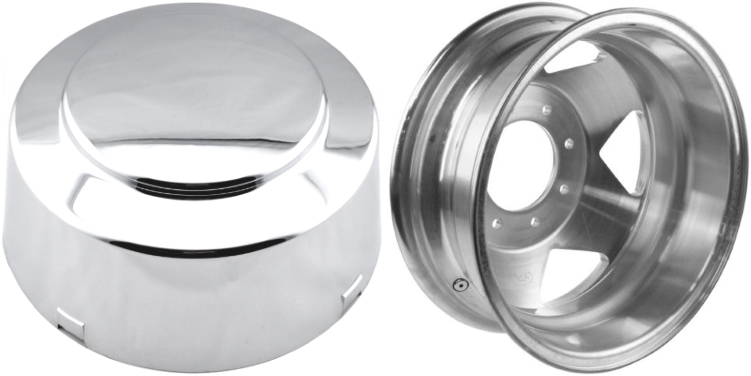 IWCC3334 Ford F-350 DRW Replica Chrome Rear Center Cap #F81Z1130JC