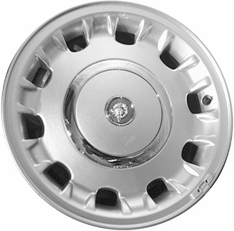 Jaguar XJ8 1998-2003 powder coat silver 16x7 aluminum wheels or rims. Hollander part number ALY59694, OEM part number Not Yet Known.