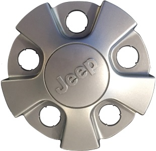 C9128 Jeep Cherokee, OEM Silver Center Cap #1WG49S4AAB