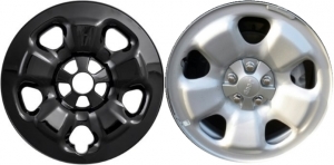 IMP-91BLK/7900GB Jeep Cherokee Black Wheel Skins (Hubcaps/Wheelcovers) 17 Inch Set