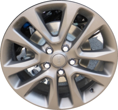 Jeep Grand Cherokee 2016-2017 powder coat bronze 20x8 aluminum wheels or rims. Hollander part number ALY9168U55HH, OEM part number 5XL06NTZAA.