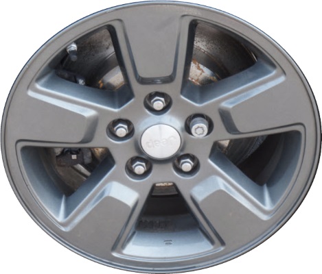 Jeep Liberty 2008-2012 powder coat dark grey 16x7 aluminum wheels or rims. Hollander part number ALY9084U31.LC29FF, OEM part number Not Yet Known.