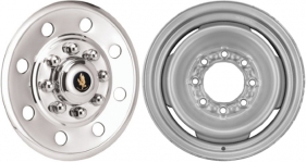 JSST1608HH Chevrolet, GMC Pickup/Van 2500, 3500 Stainless Steel 16 Inch Hubcaps/Wheelcovers Set