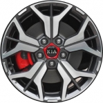 ALY74826 KIA Seltos Wheel/Rim Grey Machined #52910Q5300