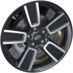 ALY74618A45.MAPOD KIA SOUL Wheel/Rim Black Machined #529102K550