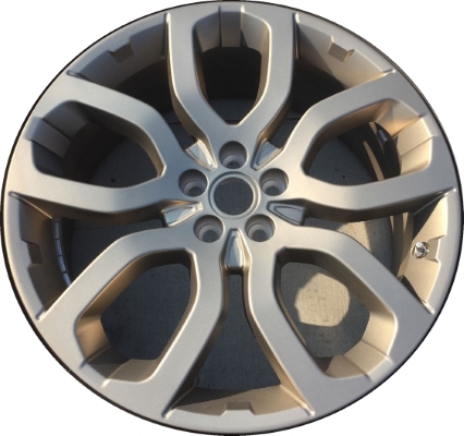 Land Rover Rover Evoque 2015-2019 powder coat gold 20x8 aluminum wheels or rims. Hollander part number ALY72235U55, OEM part number Not Yet Known.