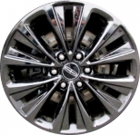 ALY10025/10024U97 Lincoln Navigator Wheel/Rim Black Chrome #FL7Z1007C