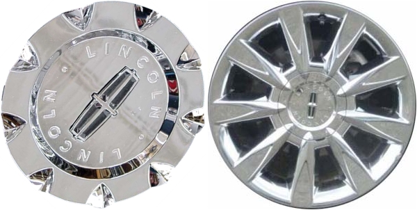 C3804 Lincoln MKZ OEM Chrome Center Cap #9H6C1A096BA