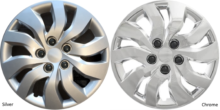 515 16 Inch Aftermarket Chevrolet Malibu (Bolt On) Hubcaps/Wheel Covers Set #23198817