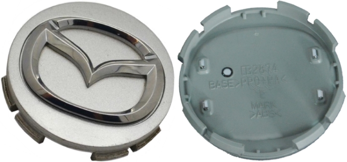 C64870 Mazda CX-7, CX-9, Mazda 3, 5, 6, MX-5 Miata, MPV, RX-8, Tribute OEM Center Cap #G22C-37-190A